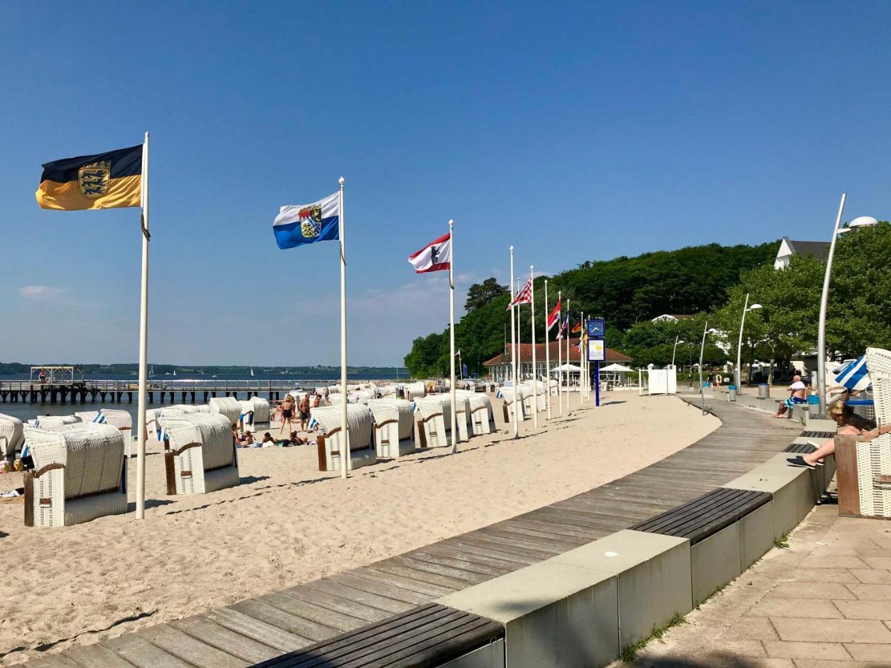Traumwohnung Probst_Lueders Allee Glücksburg Esterno foto